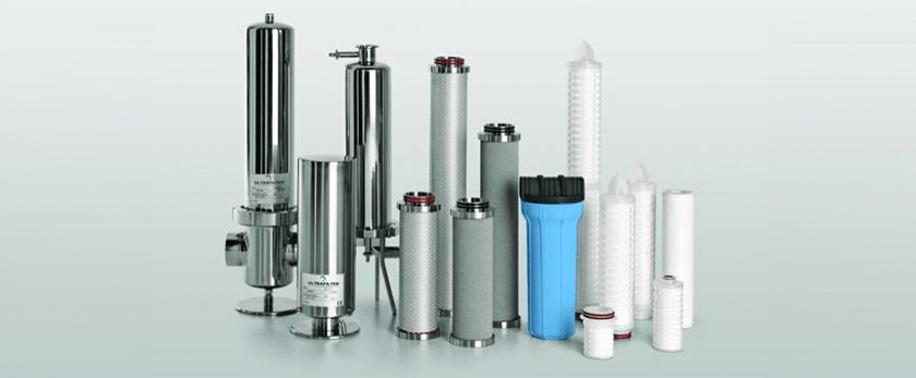 range of filters and elements
